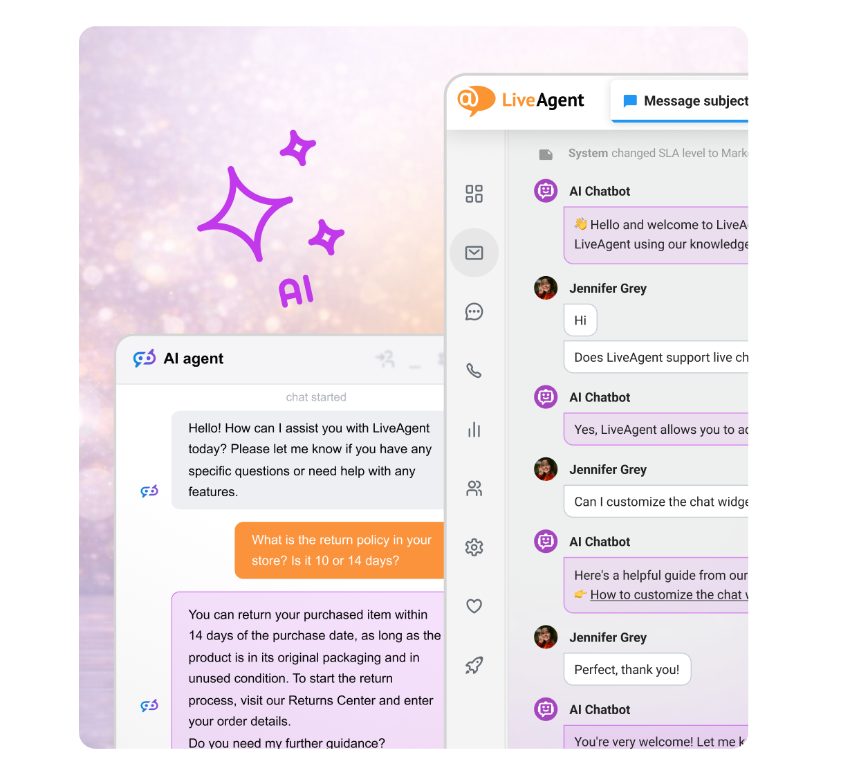 Valentinstag-Angebot von LiveAgent
