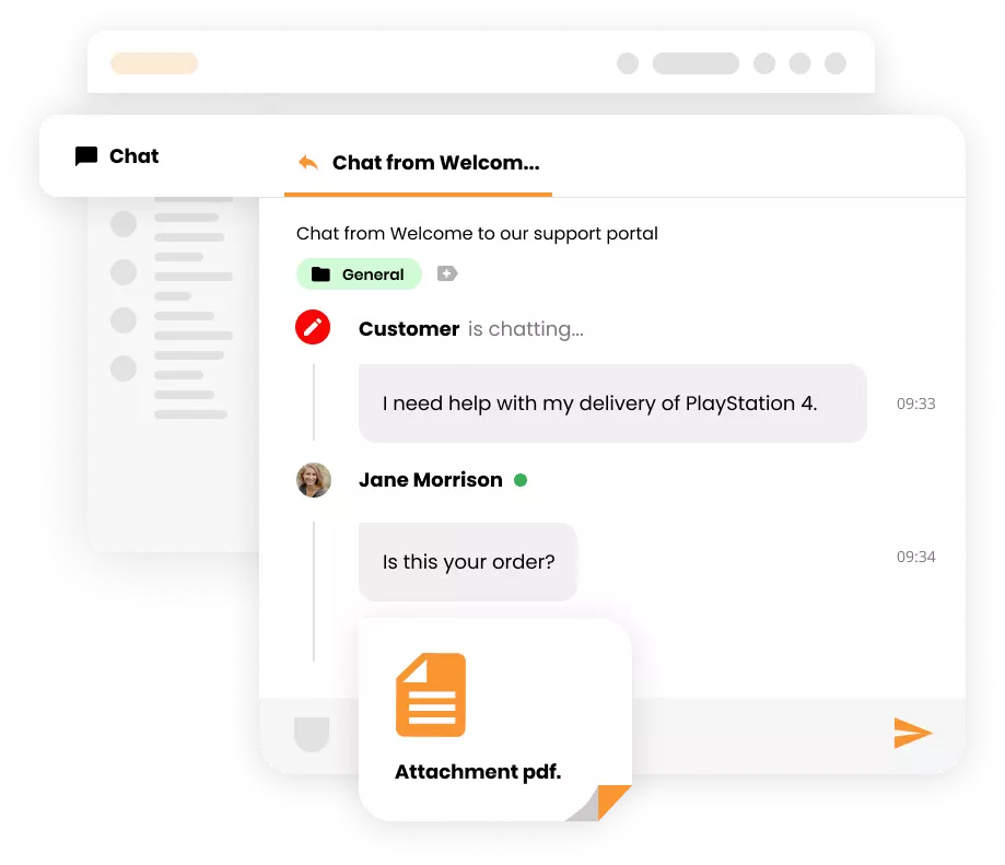 Bearbeiten Sie eingehende Tickets von jedem Kommunikationskanal