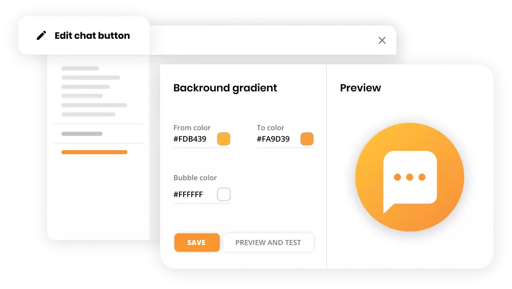 Chat-Button in Kundenservice-Software anpassen - LiveAgent