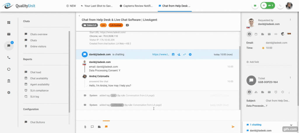 Live-Chat-Vorteil - Echtzeit-Gesprächs-Komfort