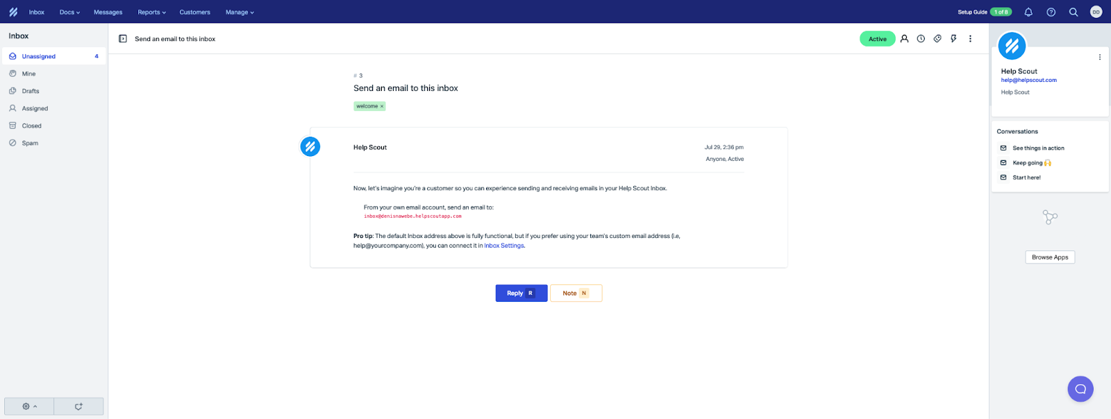 HelpScout's Ticket Environment