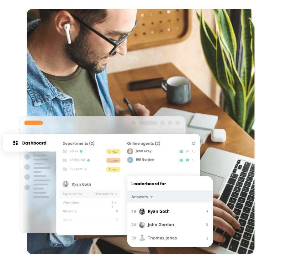 Benutzerfreundliches Dashboard