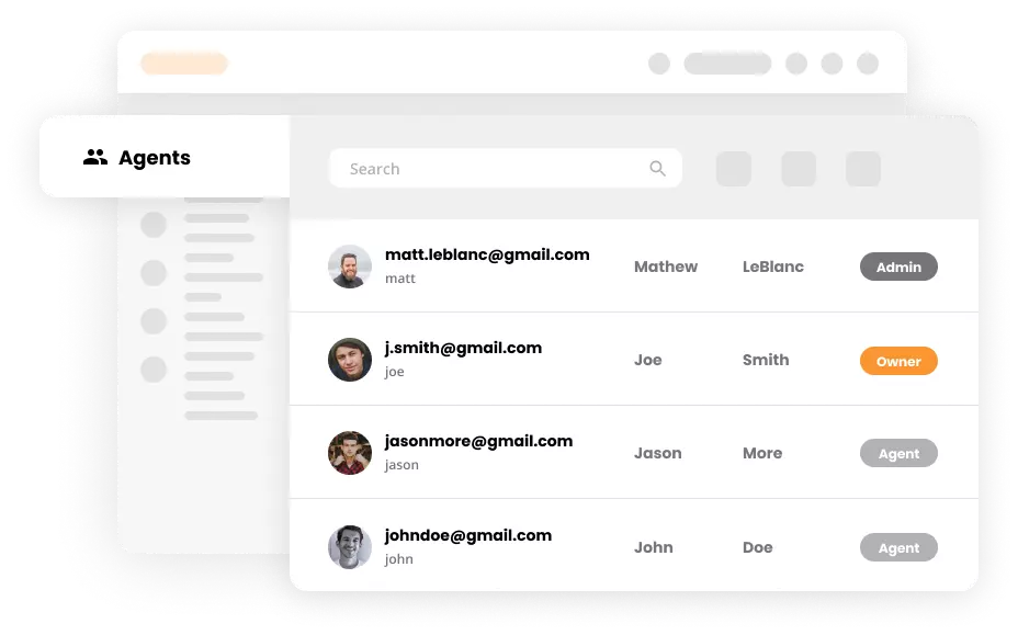 LiveAgent-Agenten-Mockup