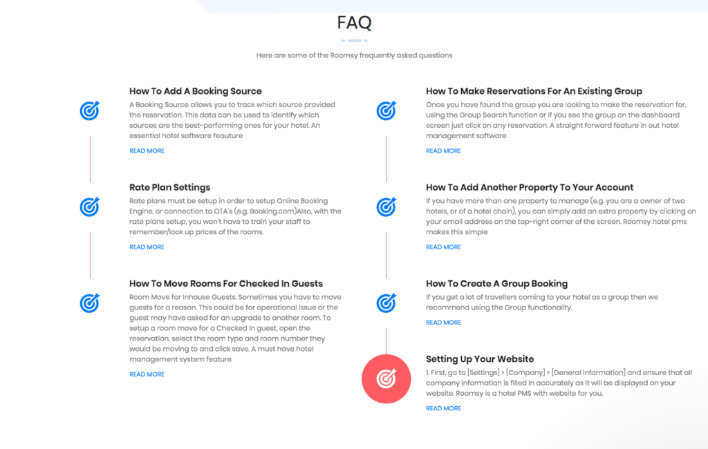 FAQ-Seite Design LiveAgent
