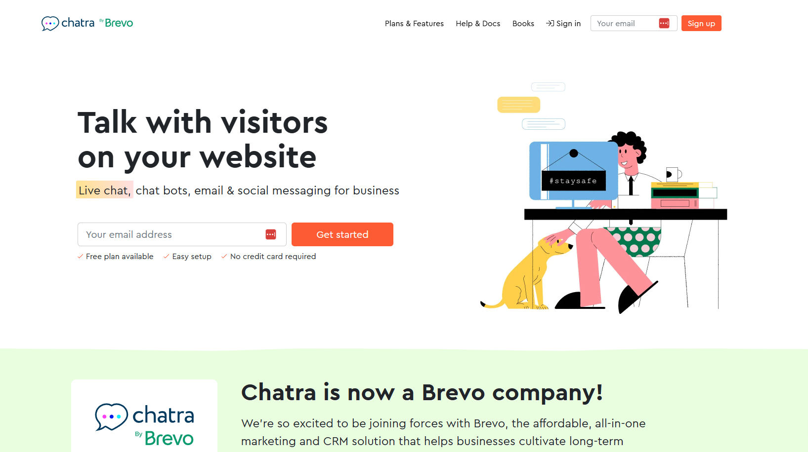 Chatra-Homepage