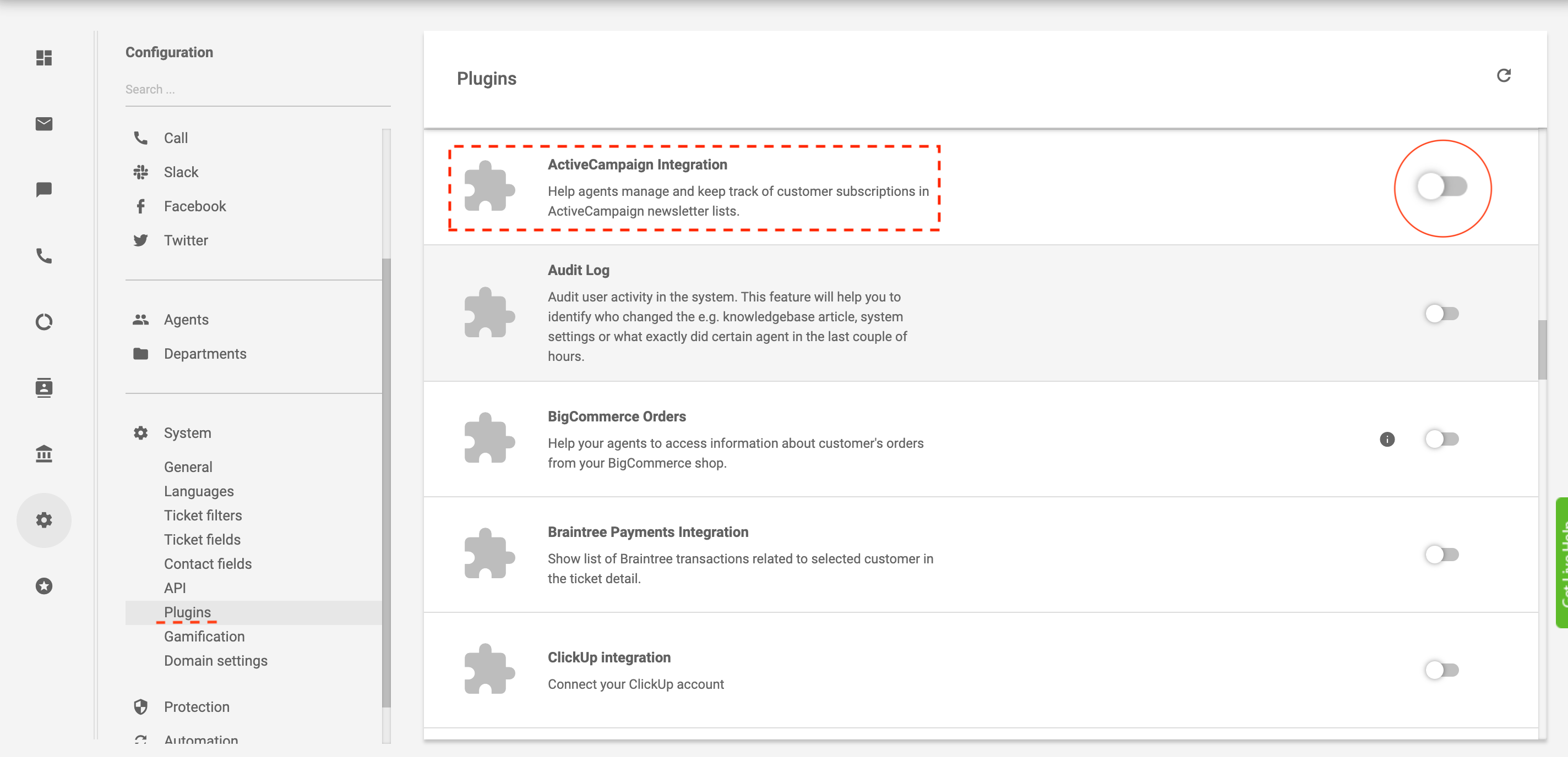 Beispiel einer E-Mail-Automatisierungs-Integration in LiveAgent