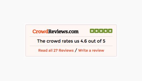 Crowd Reviews Bewertung 4,6 von 5