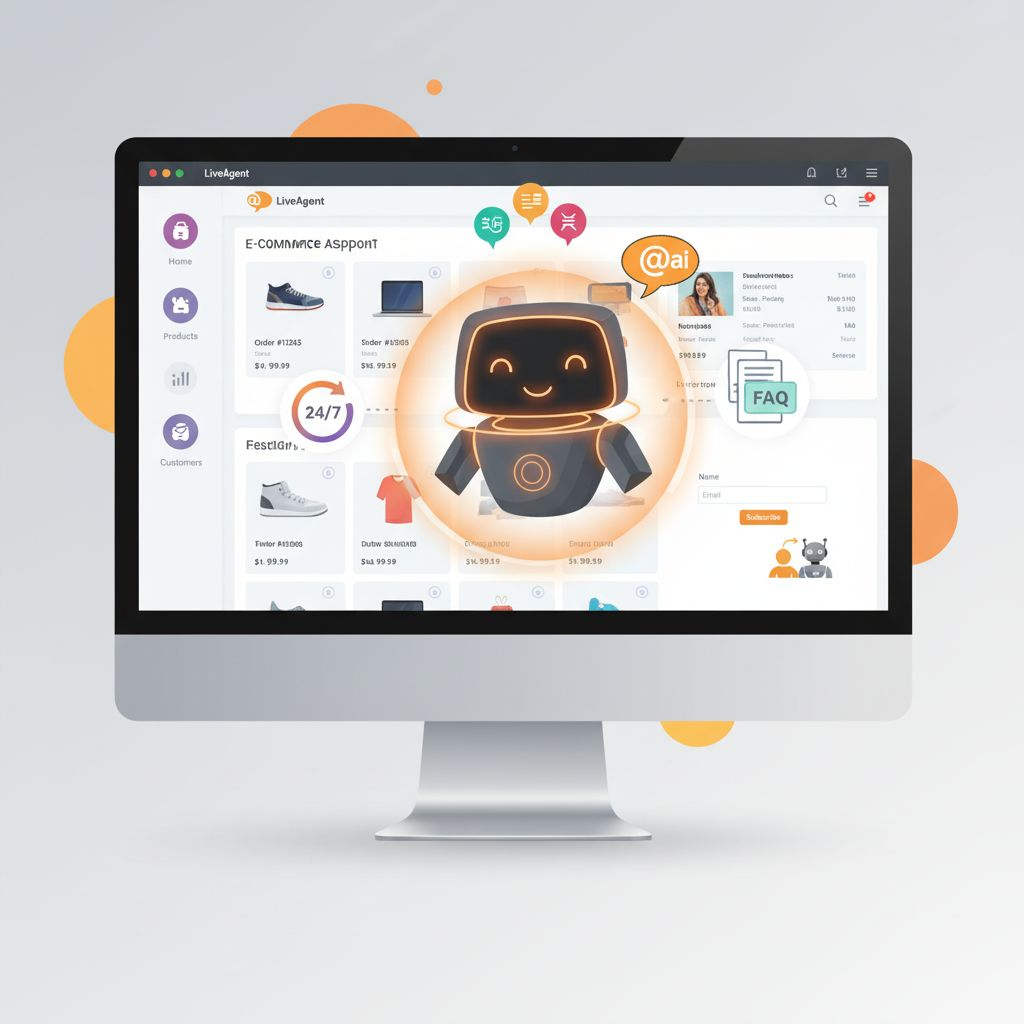 Ein Chatbot, der bei der Lösung von Shopify-Anfragen hilft