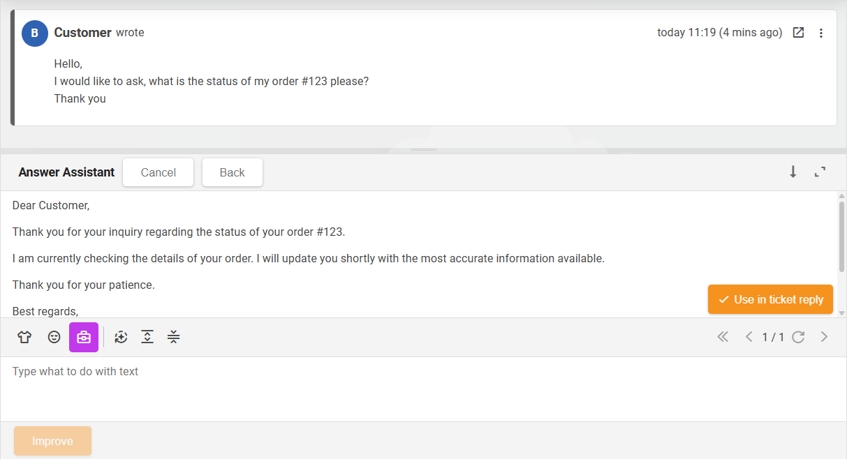 AI Draft Composer Kommunikationserstellung Übersicht