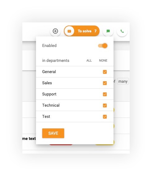 LiveAgent - Automated ticket distribution