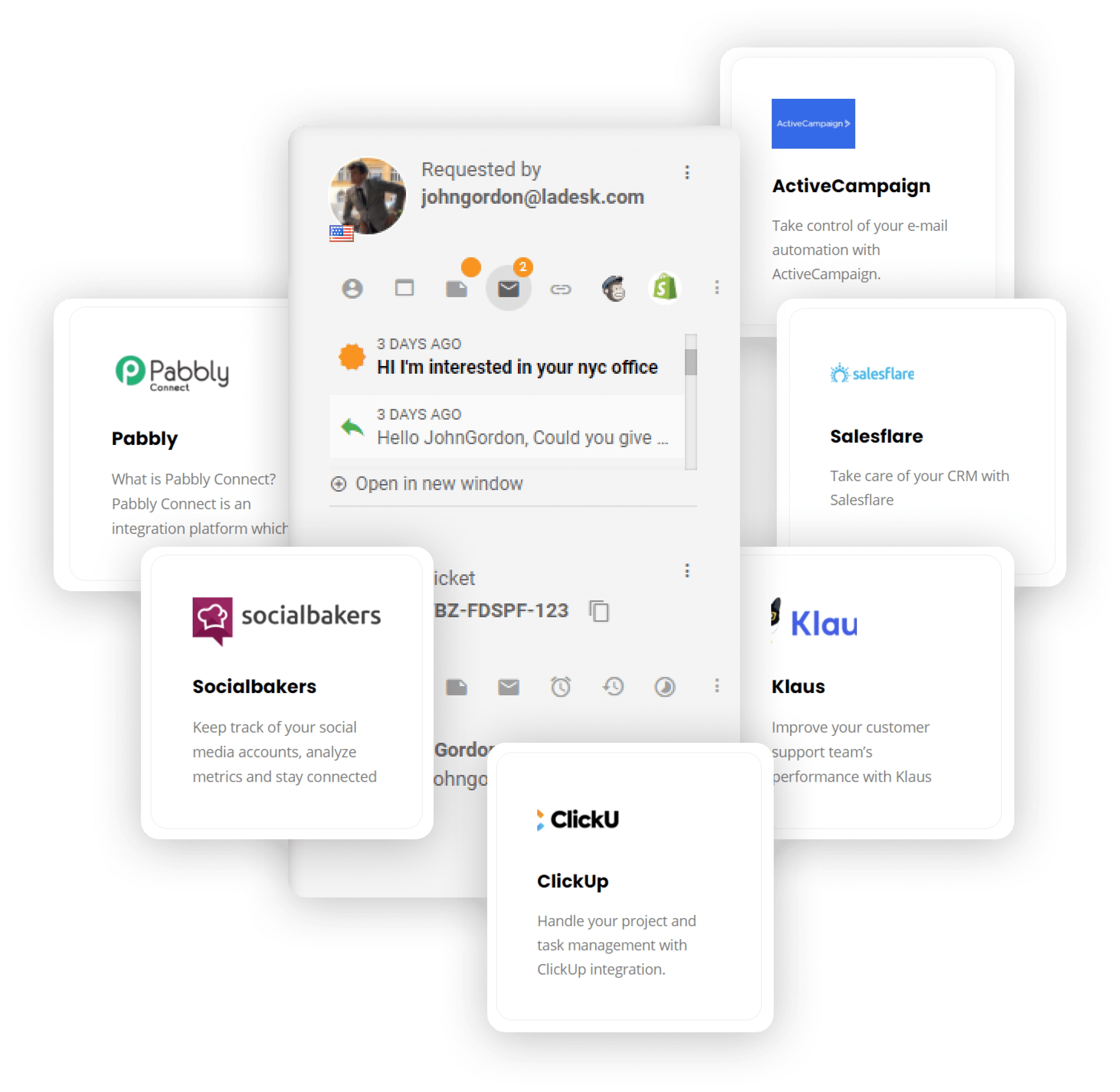 LiveAgent-CRM-Integrationen