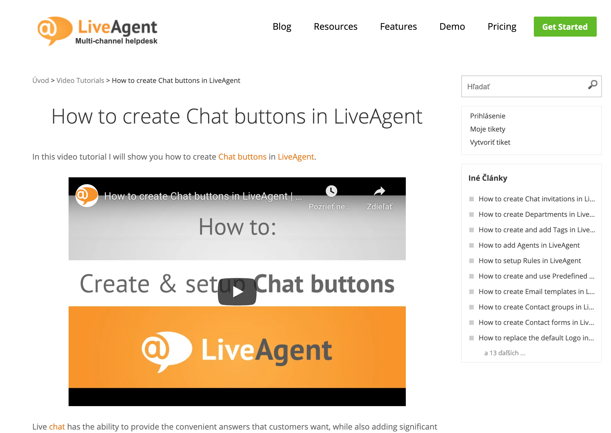 LiveAgent Knowledge-Base-Artikel-Beispiel