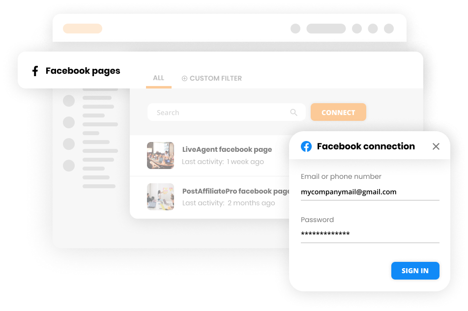 Facebook mit Helpdesk-Software verbinden - LiveAgent