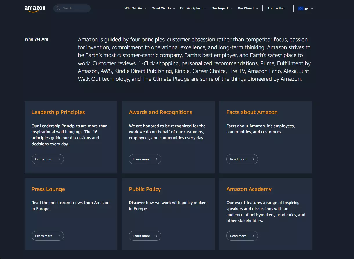 Amazons Versprechen, das kundenorientierteste Unternehmen der Erde zu werden, und ihre Bemühungen, zufriedene Kunden zu halten