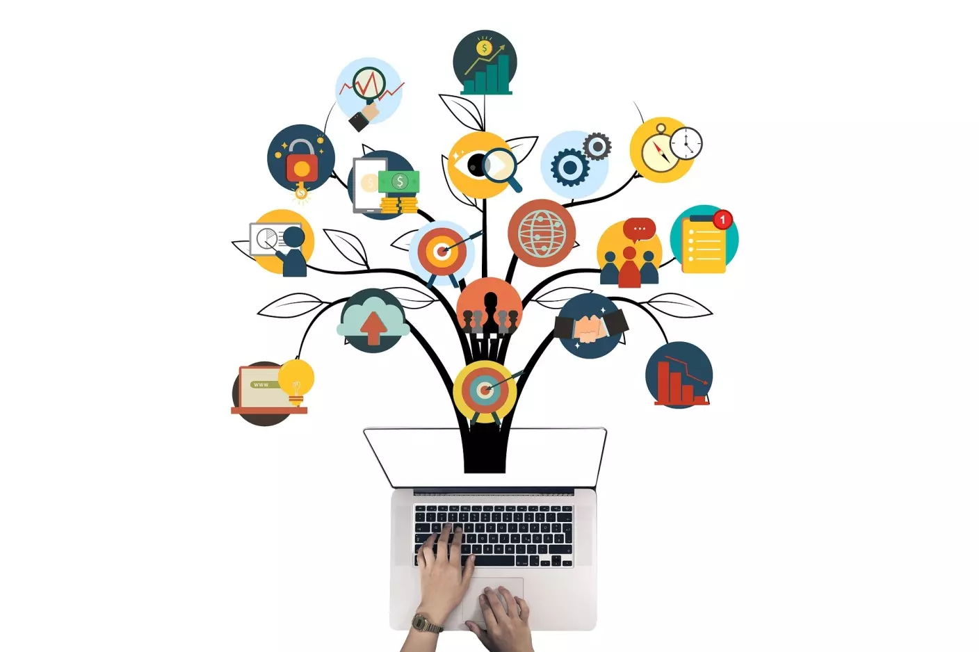 Branding-Strategie-Illustration