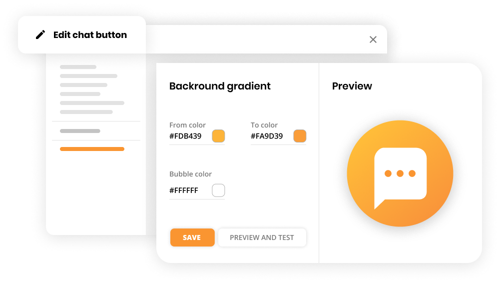 Chat-Button-Anpassung in LiveAgent