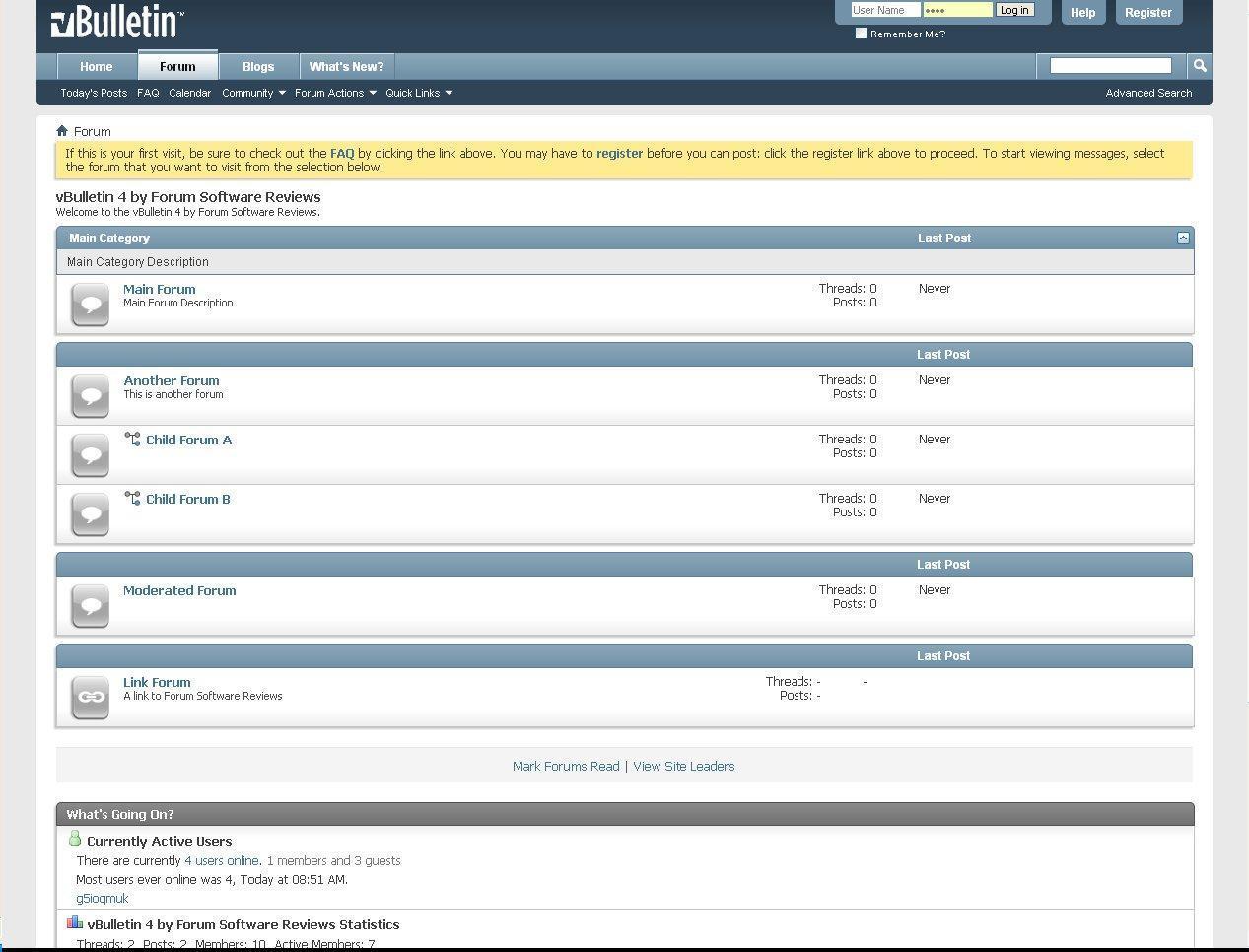 vBulletin-Forumssoftware