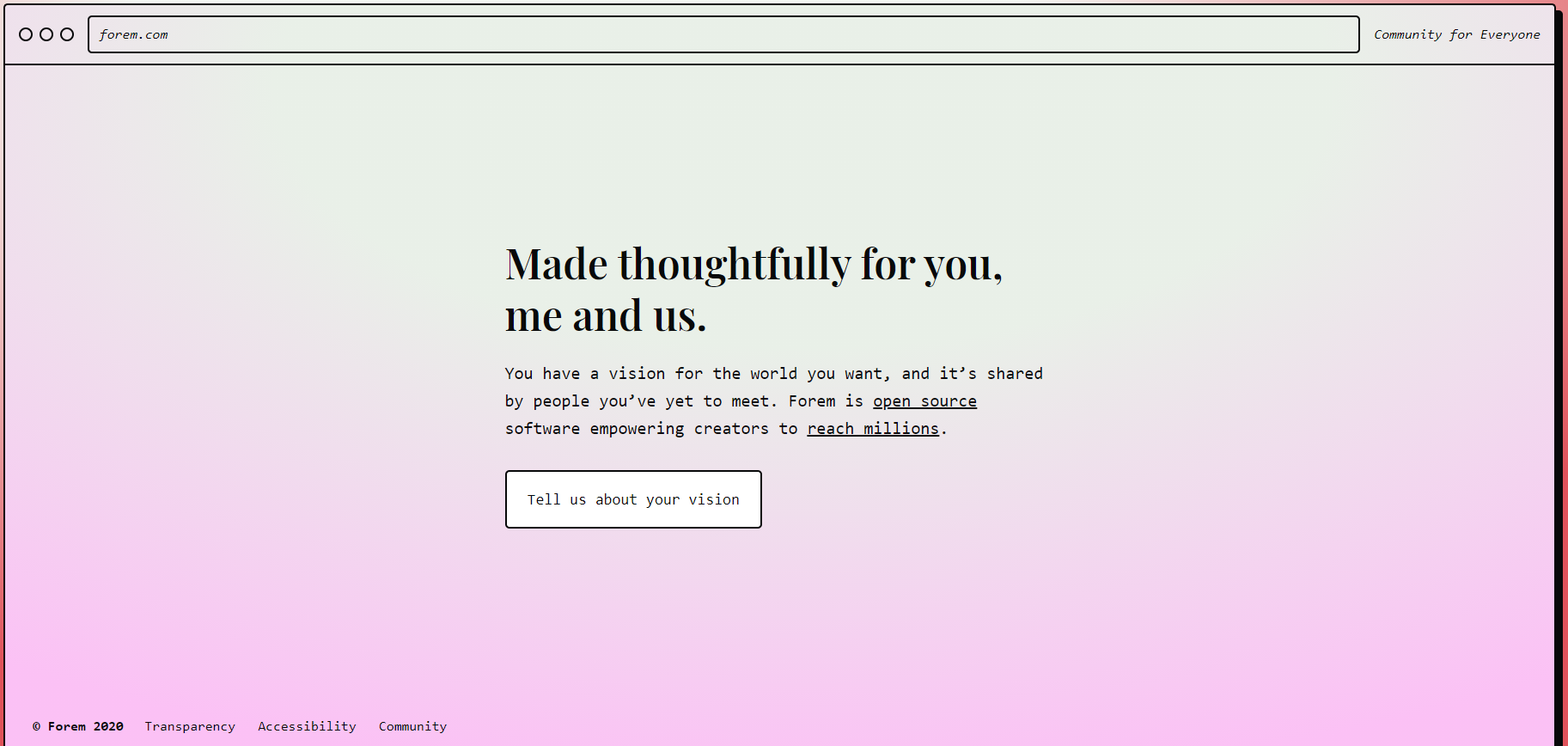 Forem Open-Source-Forumssoftware
