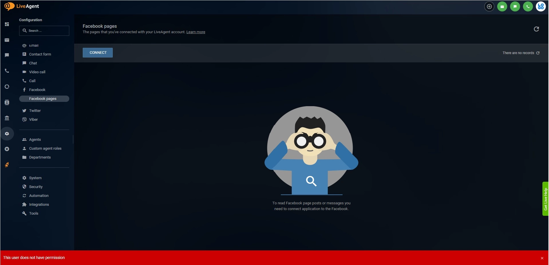 LiveAgent - Problem mit Facebook-Integration behoben