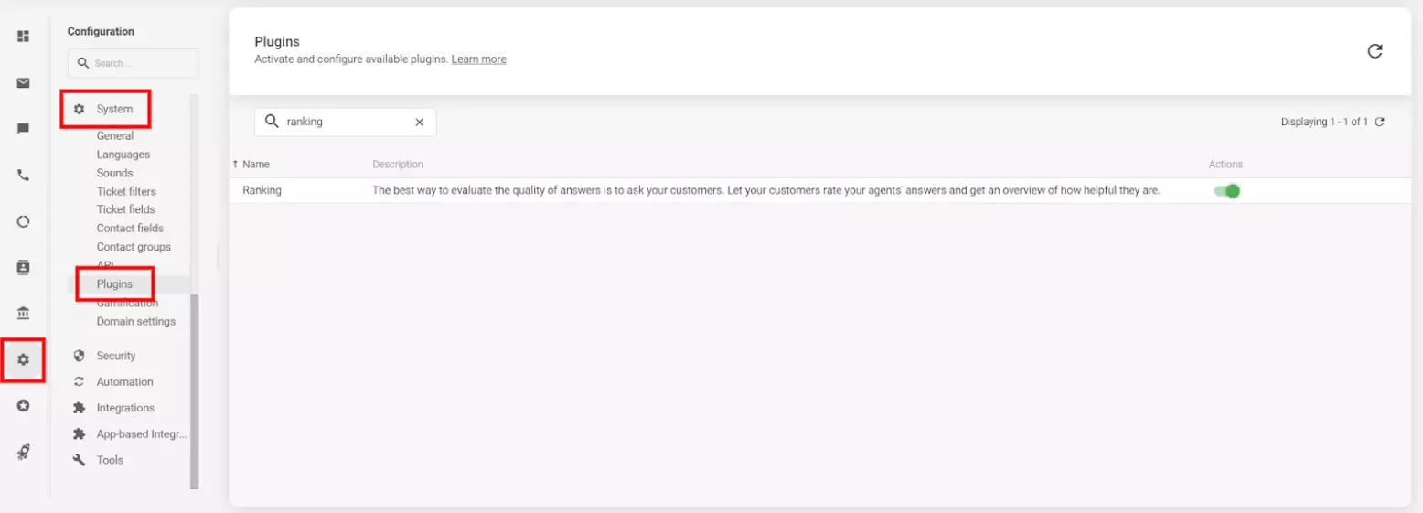Image showing the settings of post chat survey in LiveAgent live chat software.