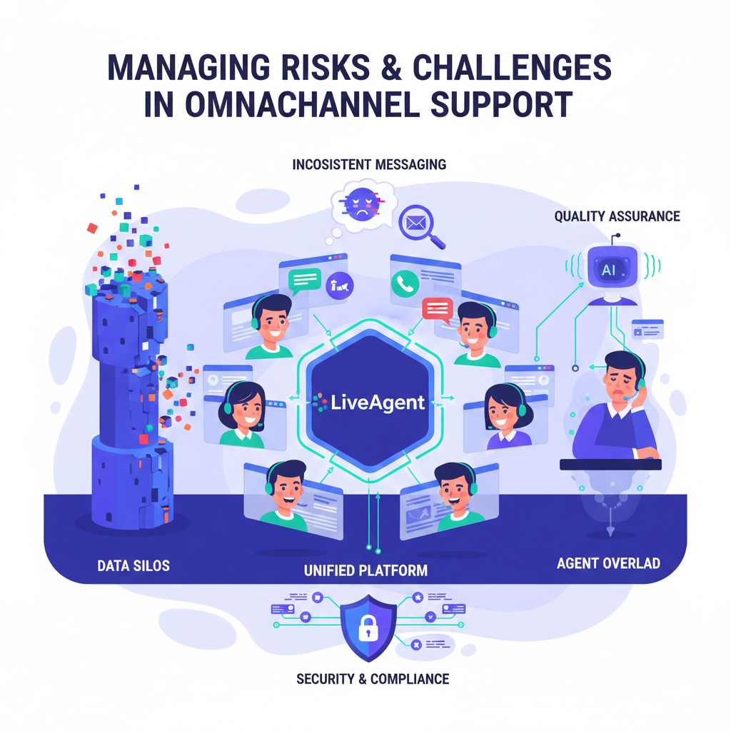 Risiken und Herausforderungen im Omnichannel-Support meistern