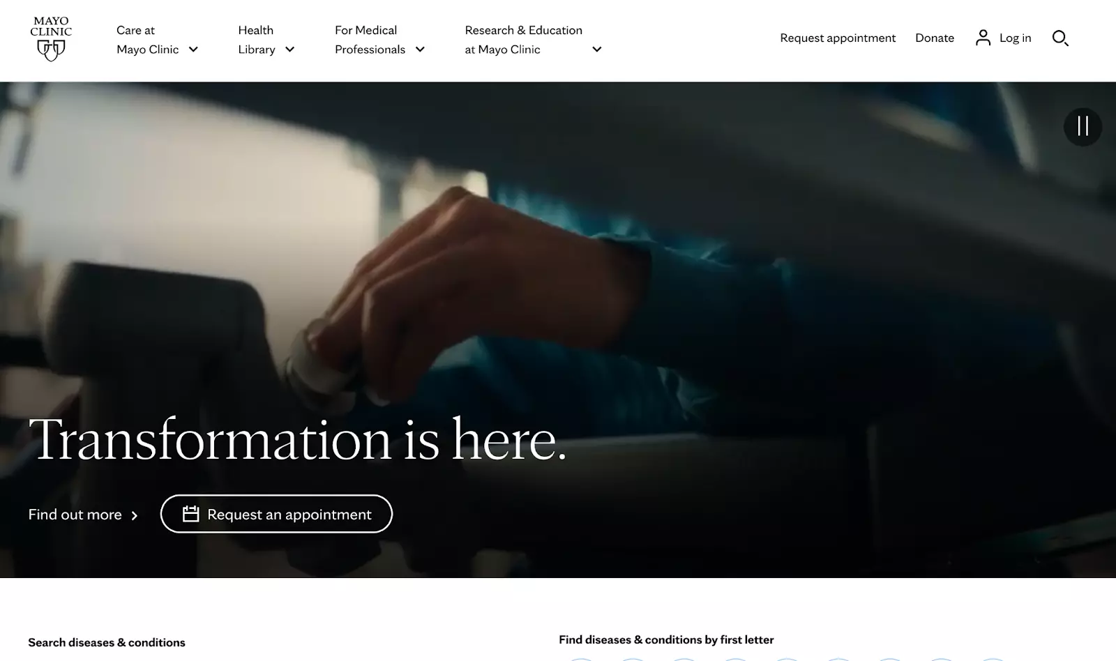 Mayo Clinic Homepage