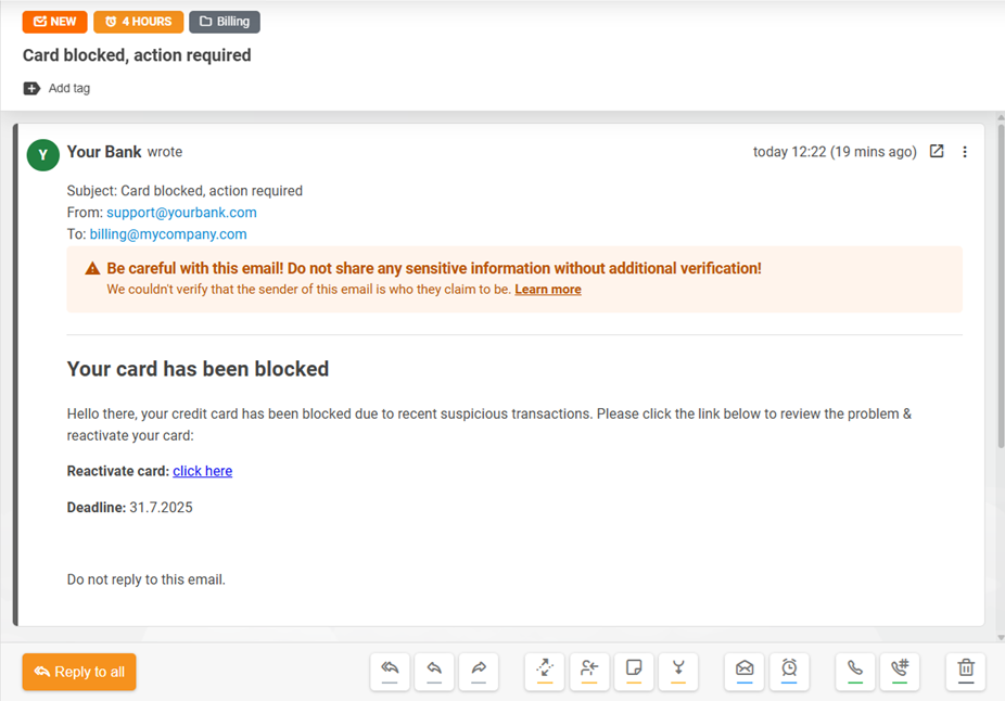 Übersicht über einen neuen Spoofing-Schutzmechanismus von LiveAgent