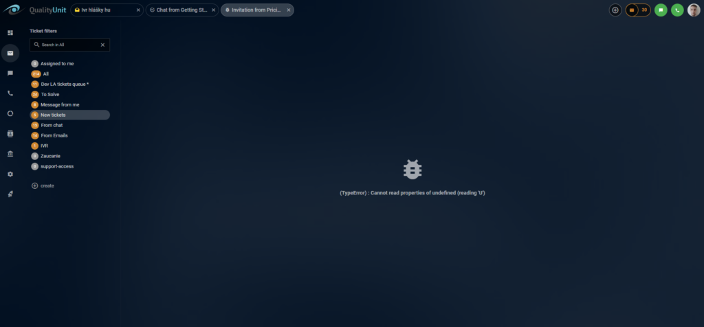 Schwierigkeiten beim Anzeigen aufgenommener Chats