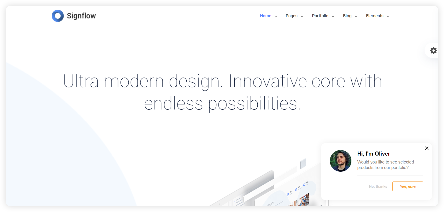 Beispiel für eine proaktive Chat-Einladung