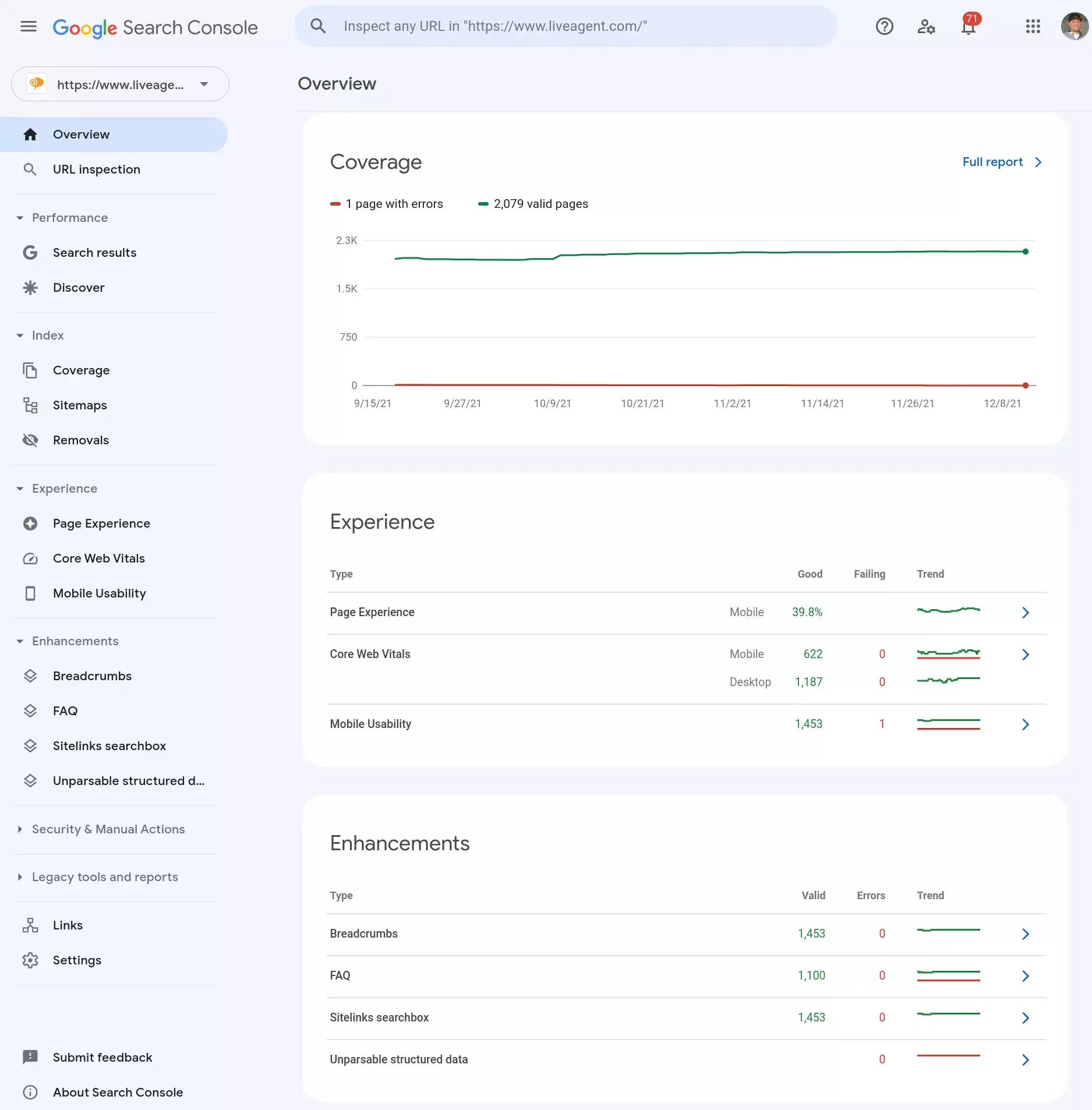 Beheben Sie regelmäßig alle von Google Search gefundenen Fehler, um Ihre Seiten im Suchindex zu halten