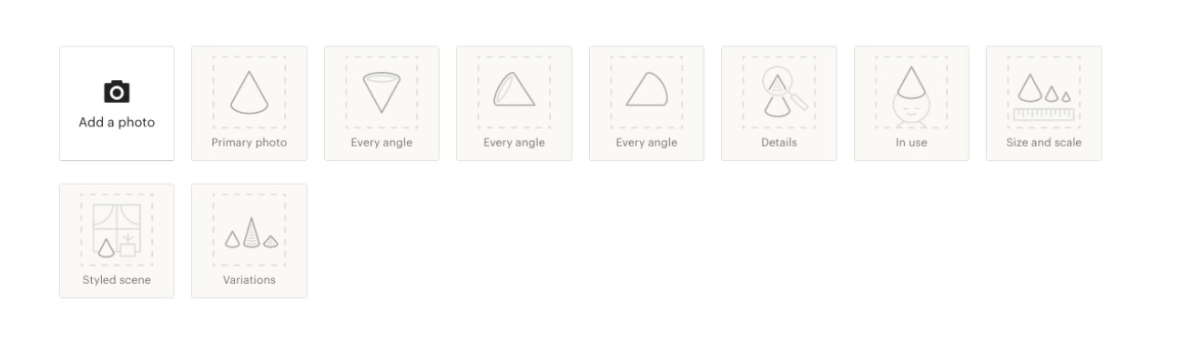 Fügen Sie ein Foto eines Produkts zu Ihrem Etsy-Shop hinzu