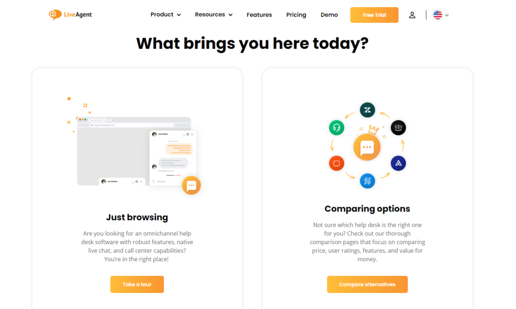 LiveAgent Tour ansehen