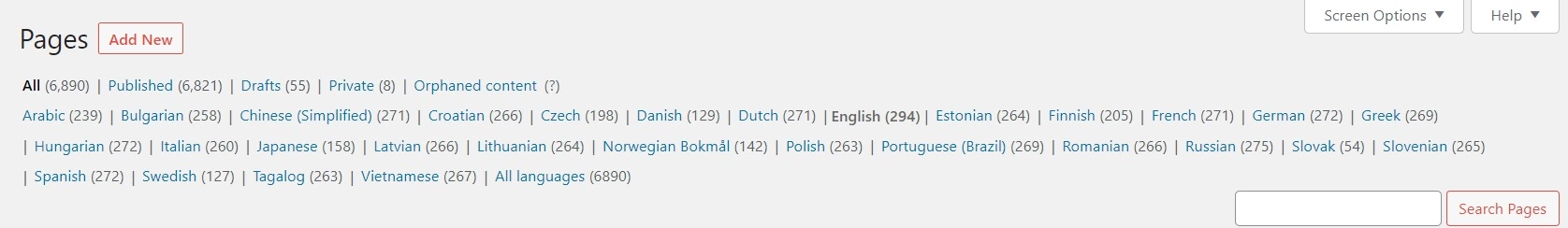 WP-Sprachen-Beispiel