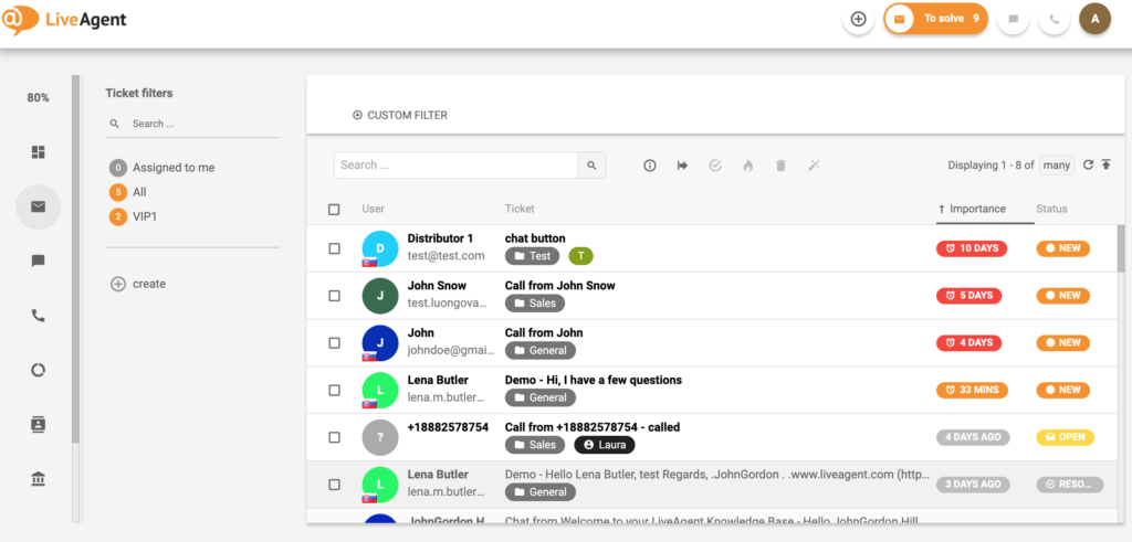 Remote oder vor Ort mit LiveAgent arbeiten