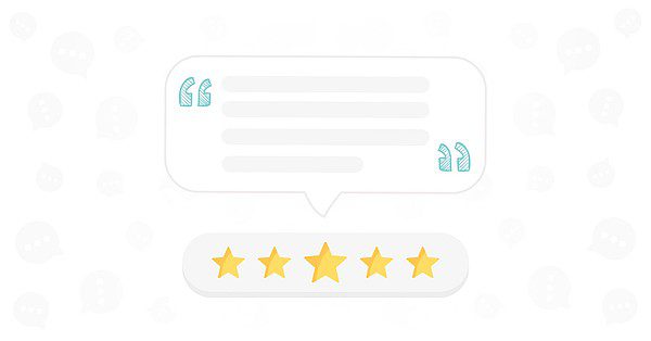 Fünf-Sterne-Bewertung hinterlassen