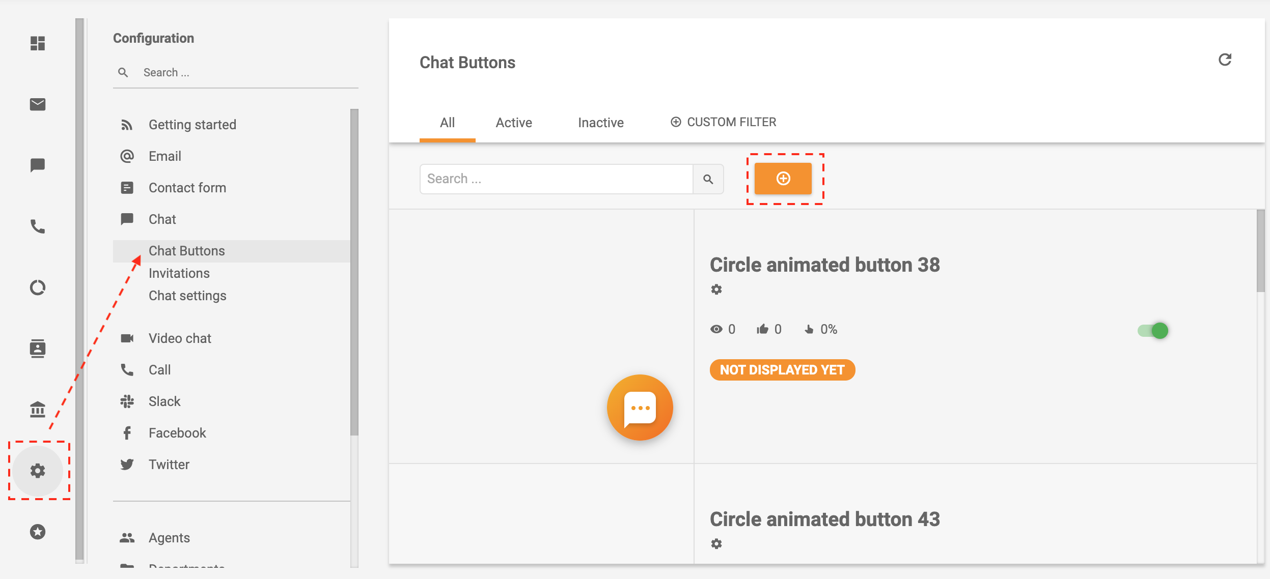 LiveAgent - Chat-Button erstellen