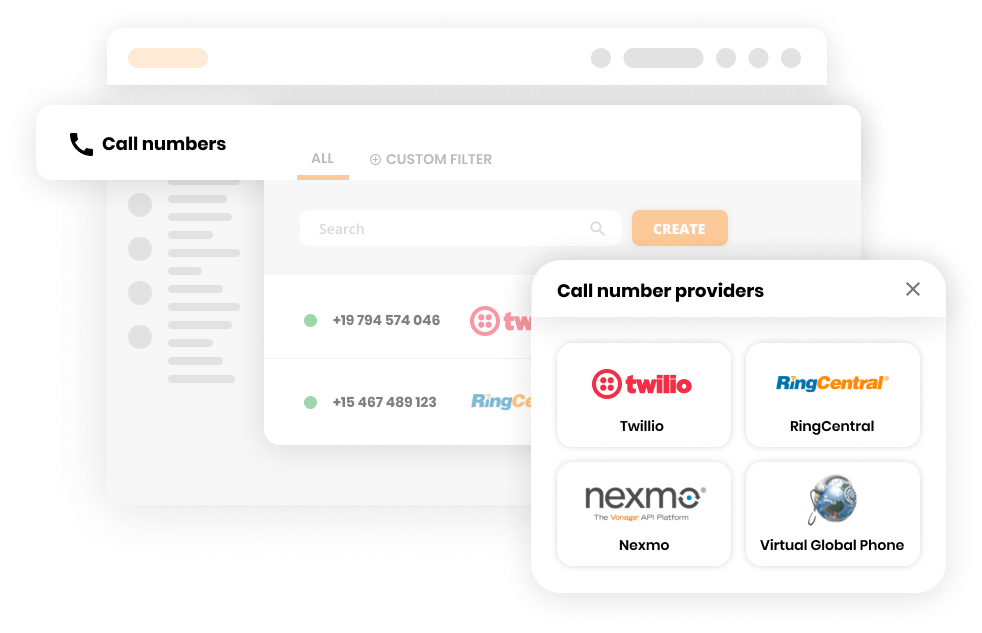 VoIP-Anbieterverbindung mit Help-Desk-Software