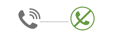 Anrufblockierungssymbole