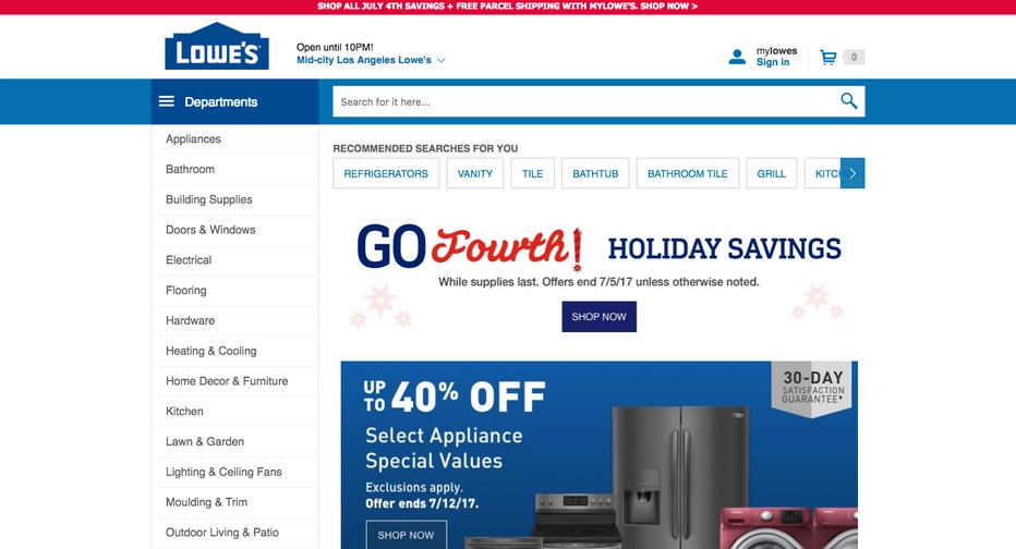 Lowes Hilfe-Desk-Kontakte