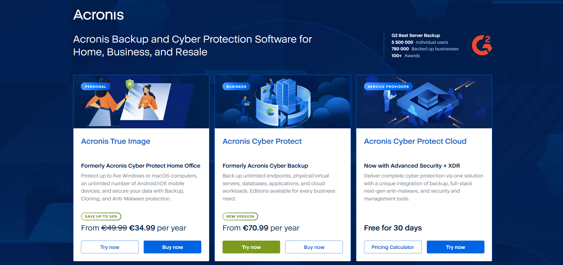Acronis Help Desk Kontakte