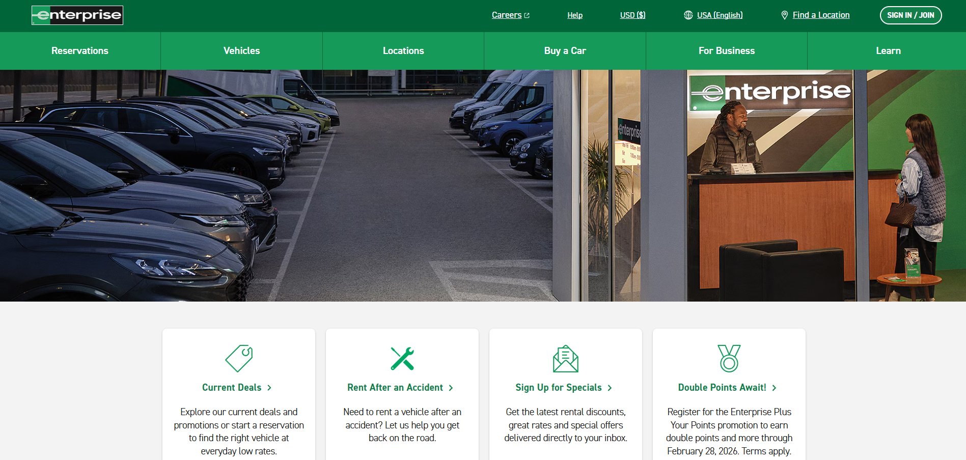 Enterprise Help Desk Kontakte