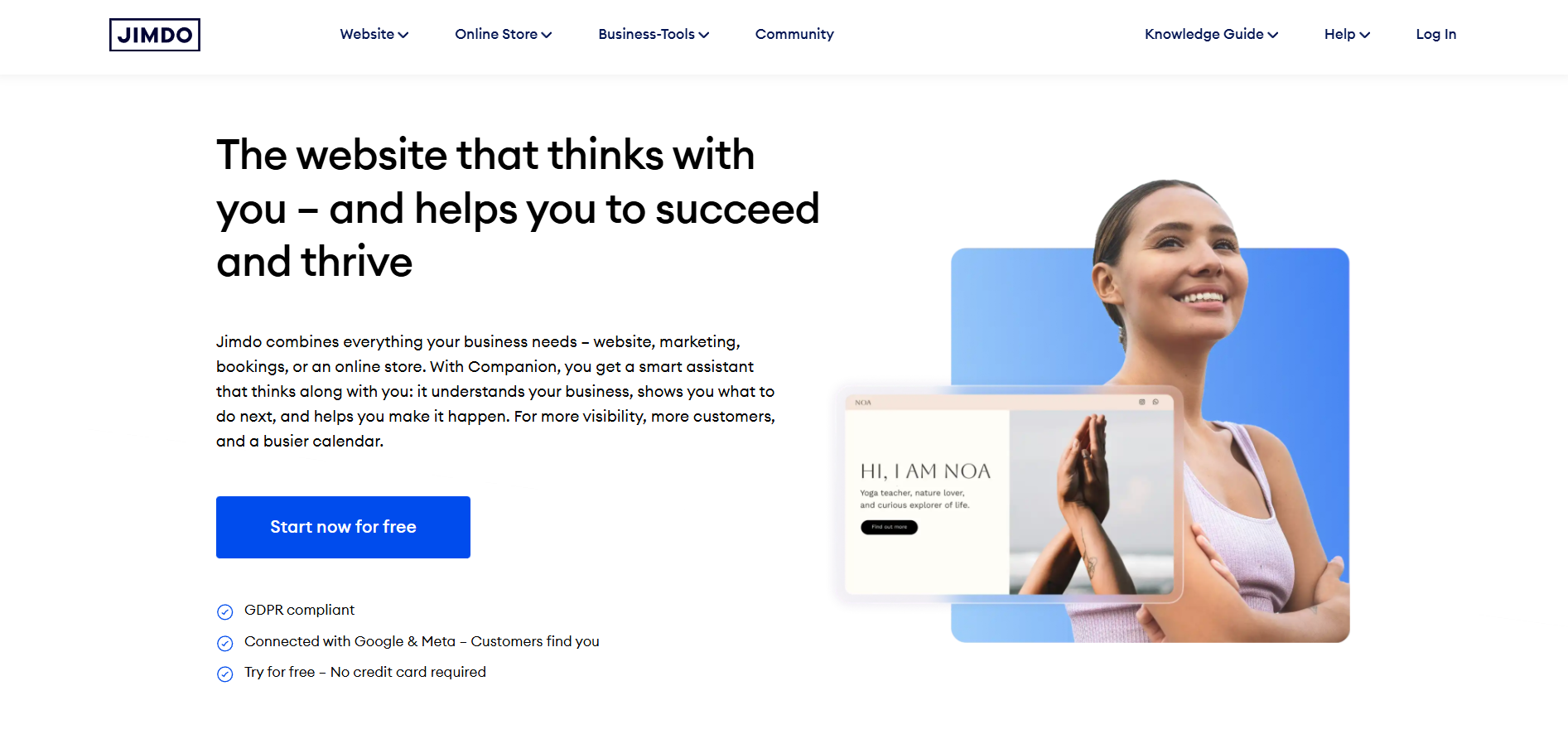 Jimdo Helpdesk-Kontakte