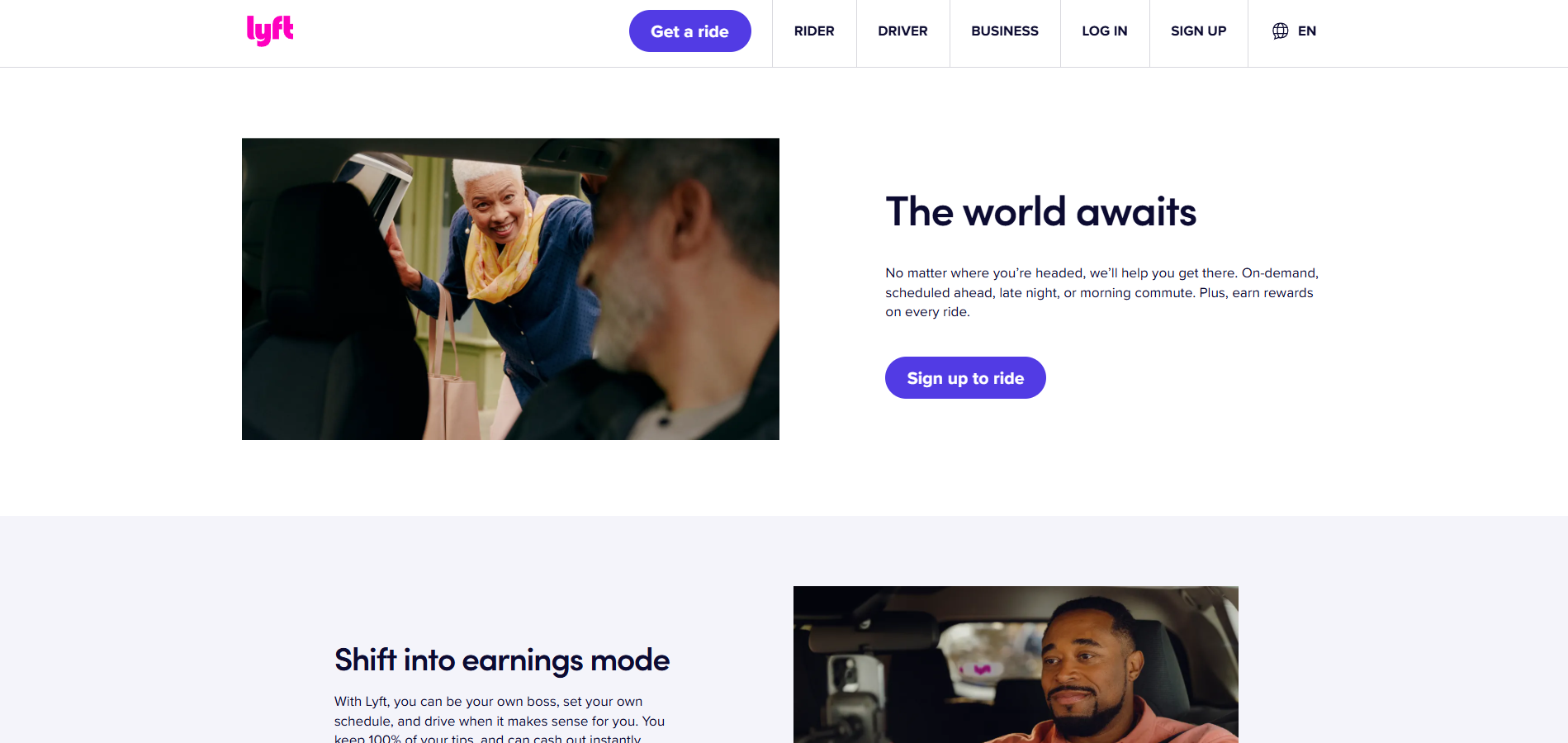 Lyft Hilfe-Desk-Kontakte