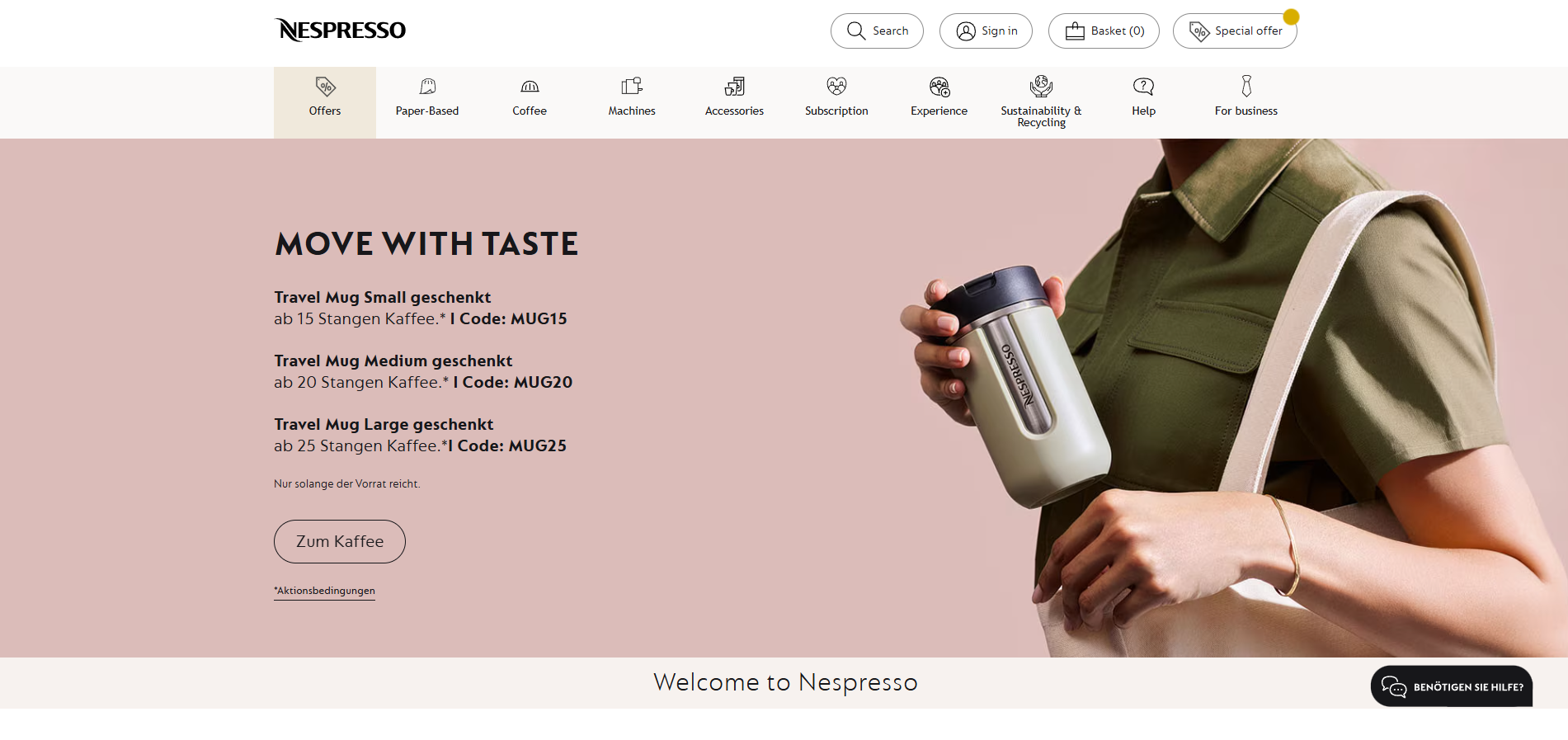 Nespresso Helpdesk-Kontakte