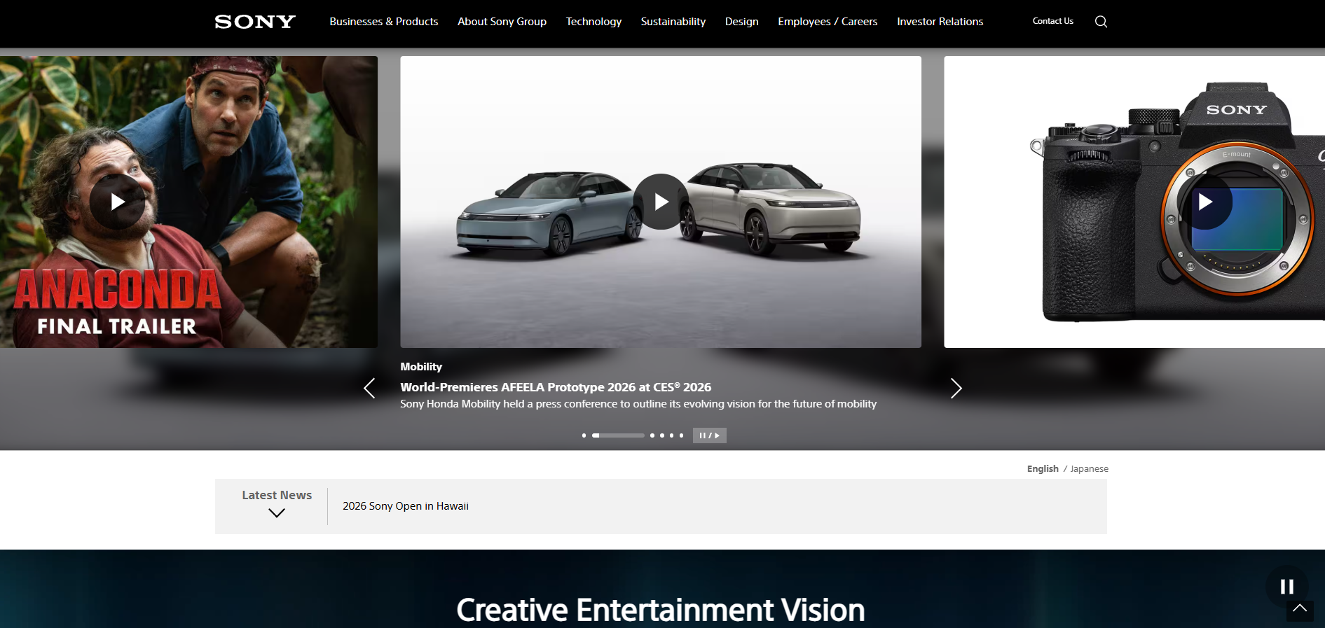 Sony Helpdesk-Kontakte