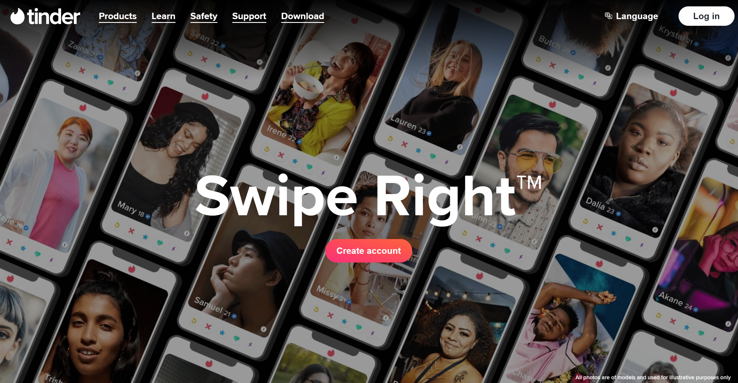 Tinder Hilfe-Desk-Kontakte