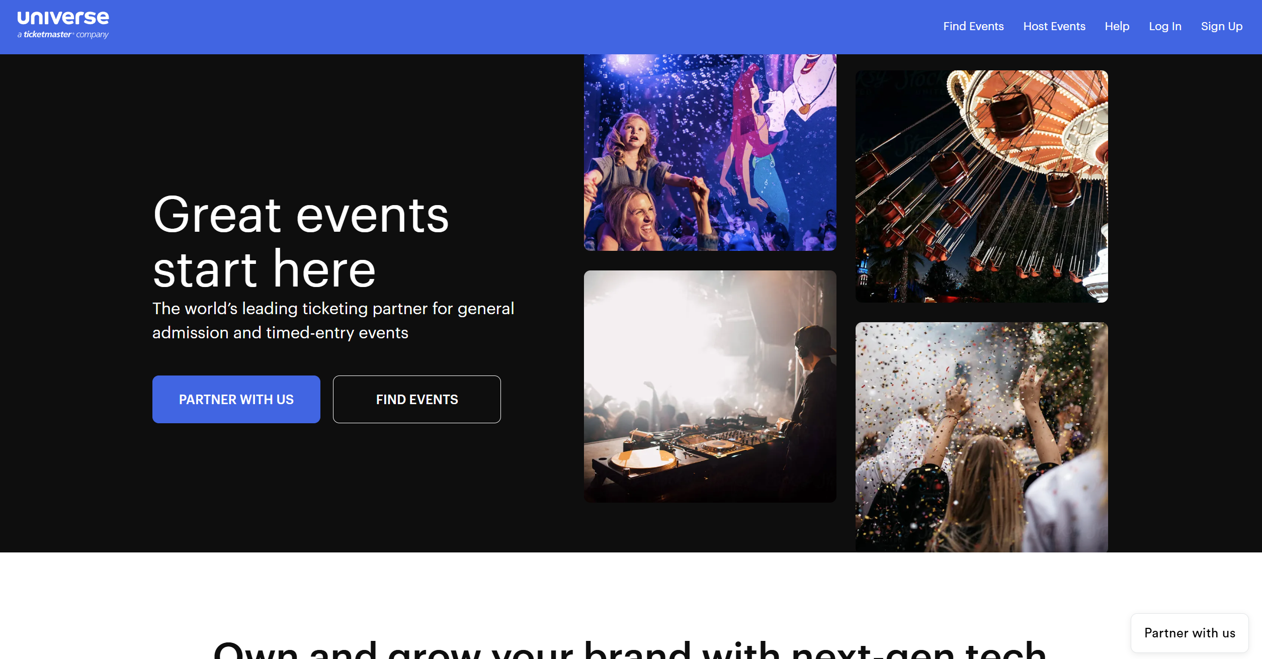 Universe Helpdesk-Kontakte