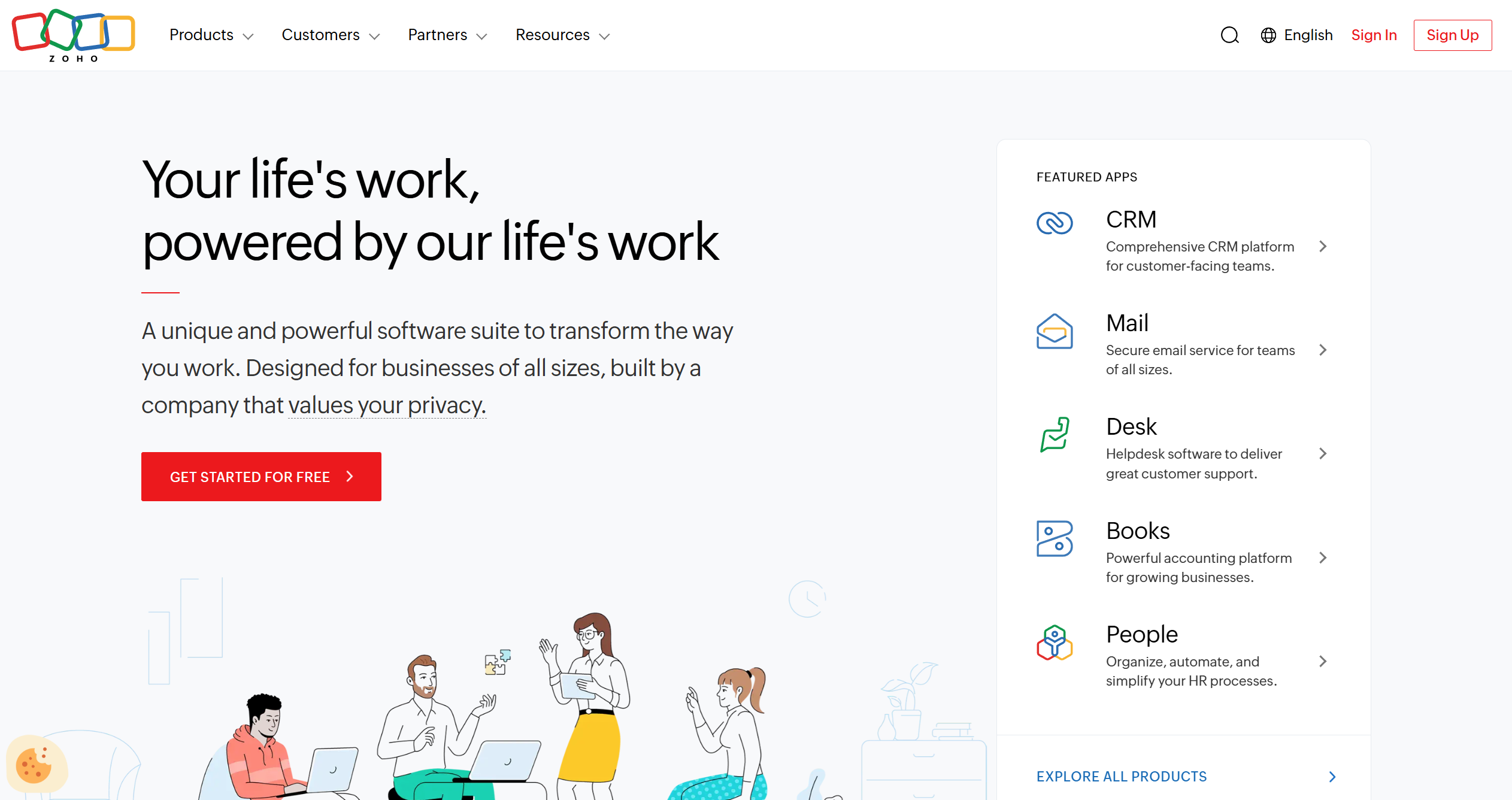 Zoho Help Desk Kontakte