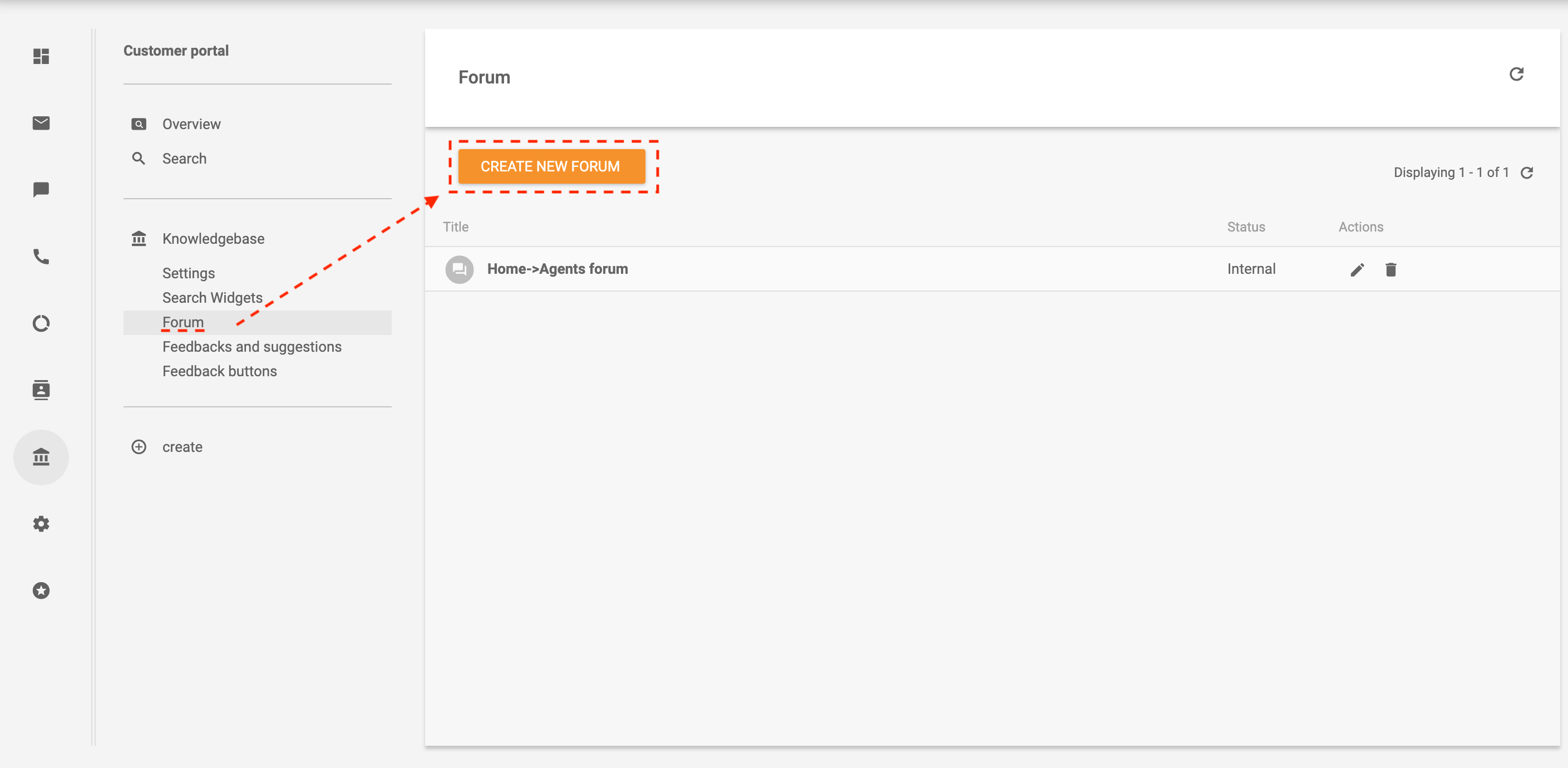 Forum in LiveAgent erstellen