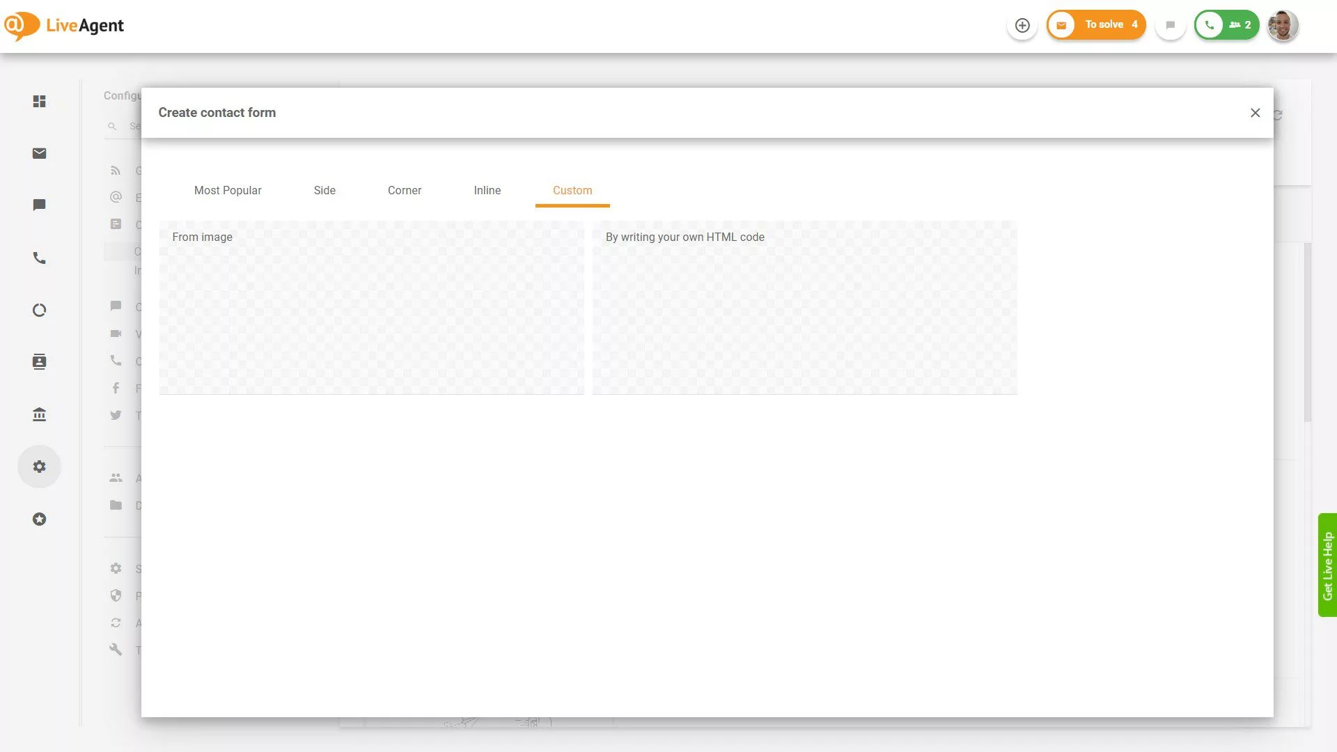 Benutzerdefiniertes Kontaktformular